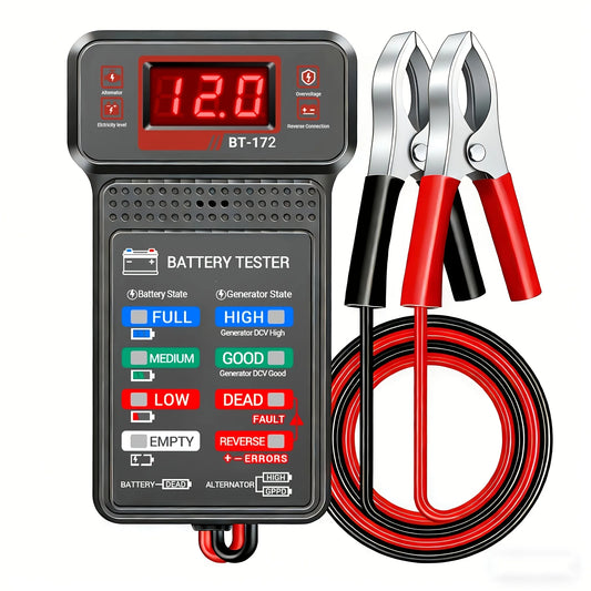 Smart Car Battery Tester – One-Click Diagnosis & Fault Check Peaceful Pleasures Health and Wellness