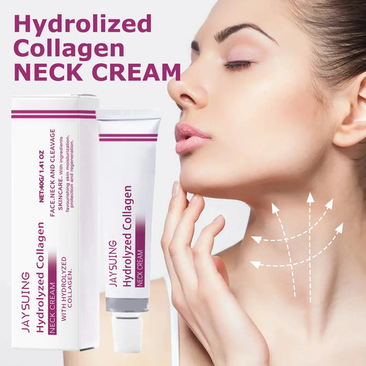 Hydrolyzed Collagen Neck Cream – Firm, Lift & Anti-Aging 40g Neck Firming Cream Oasis Select