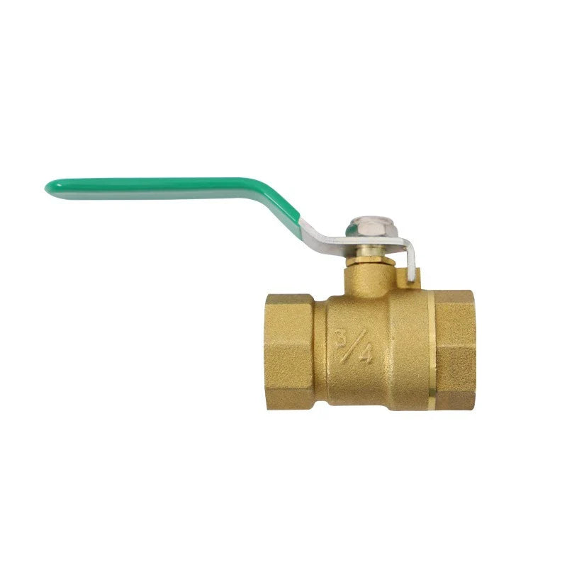 Brass Mini Ball Valve 1/2" 3/4" 1" BSP – Water Gas Oil Shut Off