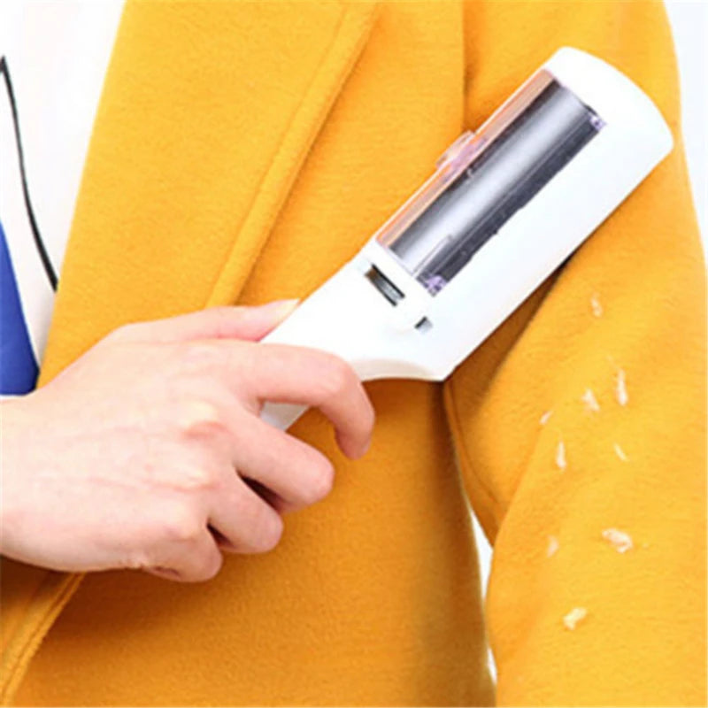 Electrostatic Static Clothing Dust Pets Hair Cleaner Remover Brush Suction Sweeper for Home Office Travel Cleaning Brushes Peaceful Pleasures Health and Wellness