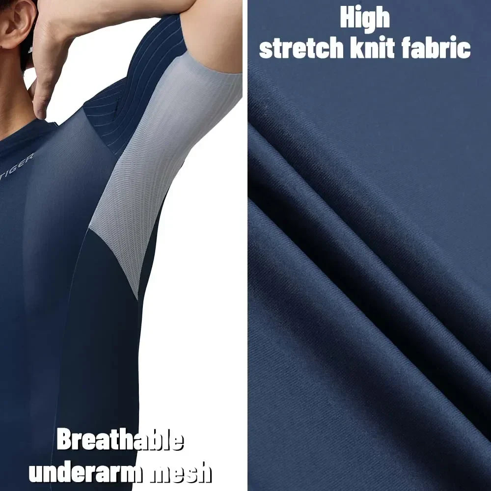 X-TIGER Men's Pro Cycling Jersey – Breathable Short Sleeve Road Bike