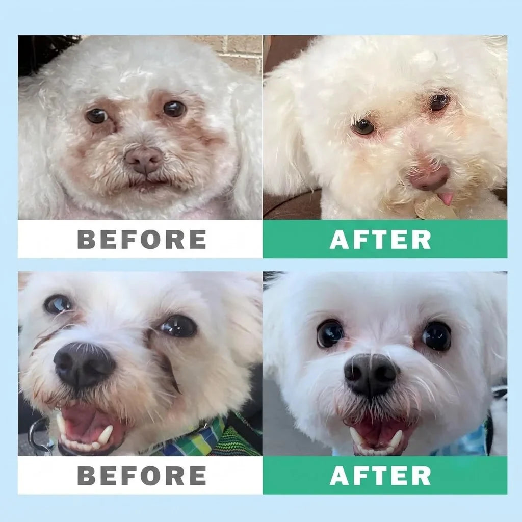 Hypoallergenic Pet Eye Wipes for Dogs & Cats – 130 Pack