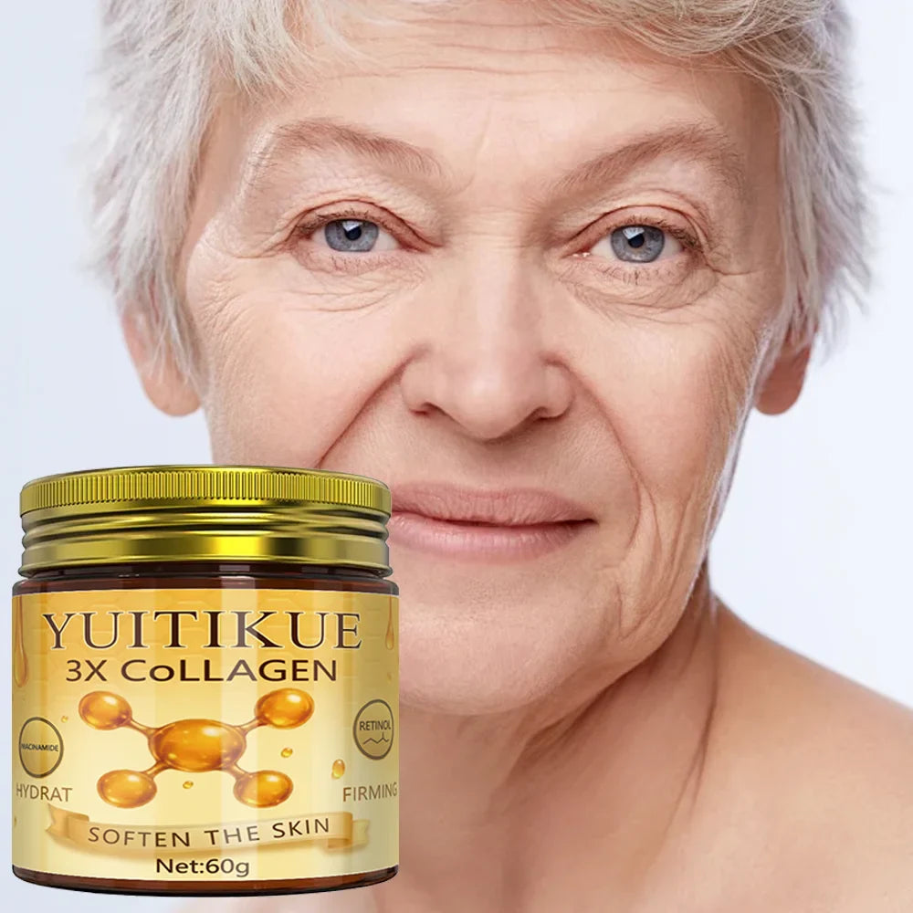YUITIKUE Collagen Face Cream – Brighten, Lift & Moisturize