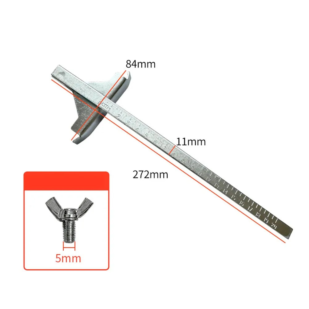 Circular Saw Edge Guide with Scale for DeWalt DC390K DW936