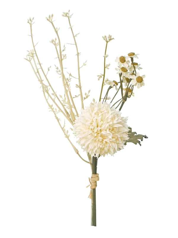 Artificial Silk Peony Bouquet with Vase & Gift Box | Home Decor
