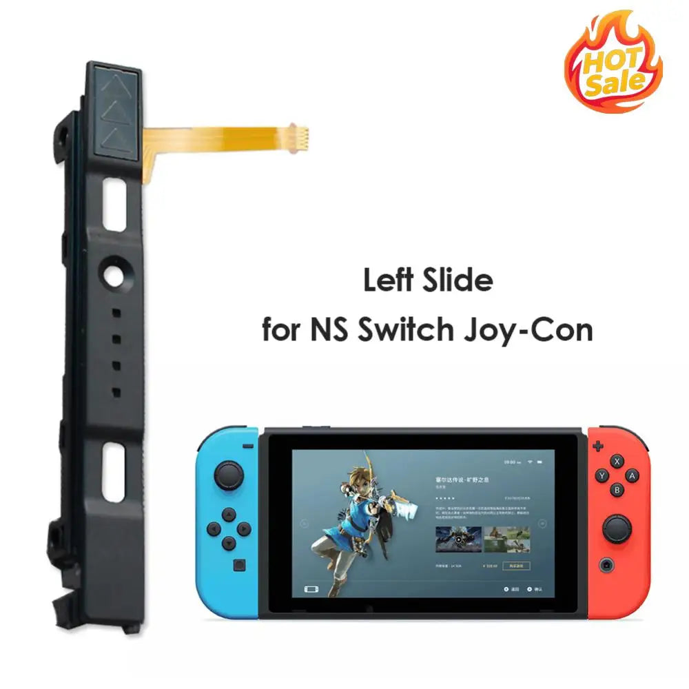 Nintendo Switch Joy-Con Slide Rail with Flex Cable – L&R Fix