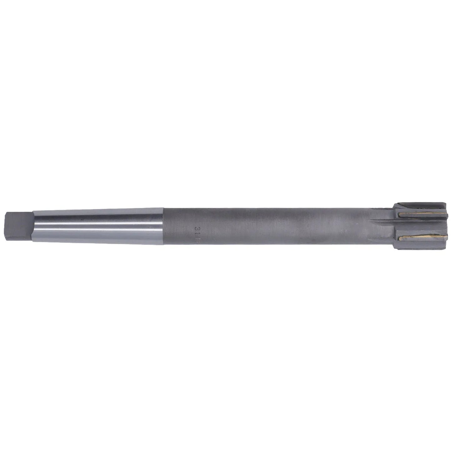 Machine Reamer Pointed Long Service Life Tungsten Steel Straight Grooves H8 Accuracy Taper Shank Reamers for Metal Peaceful Pleasures Health and Wellness