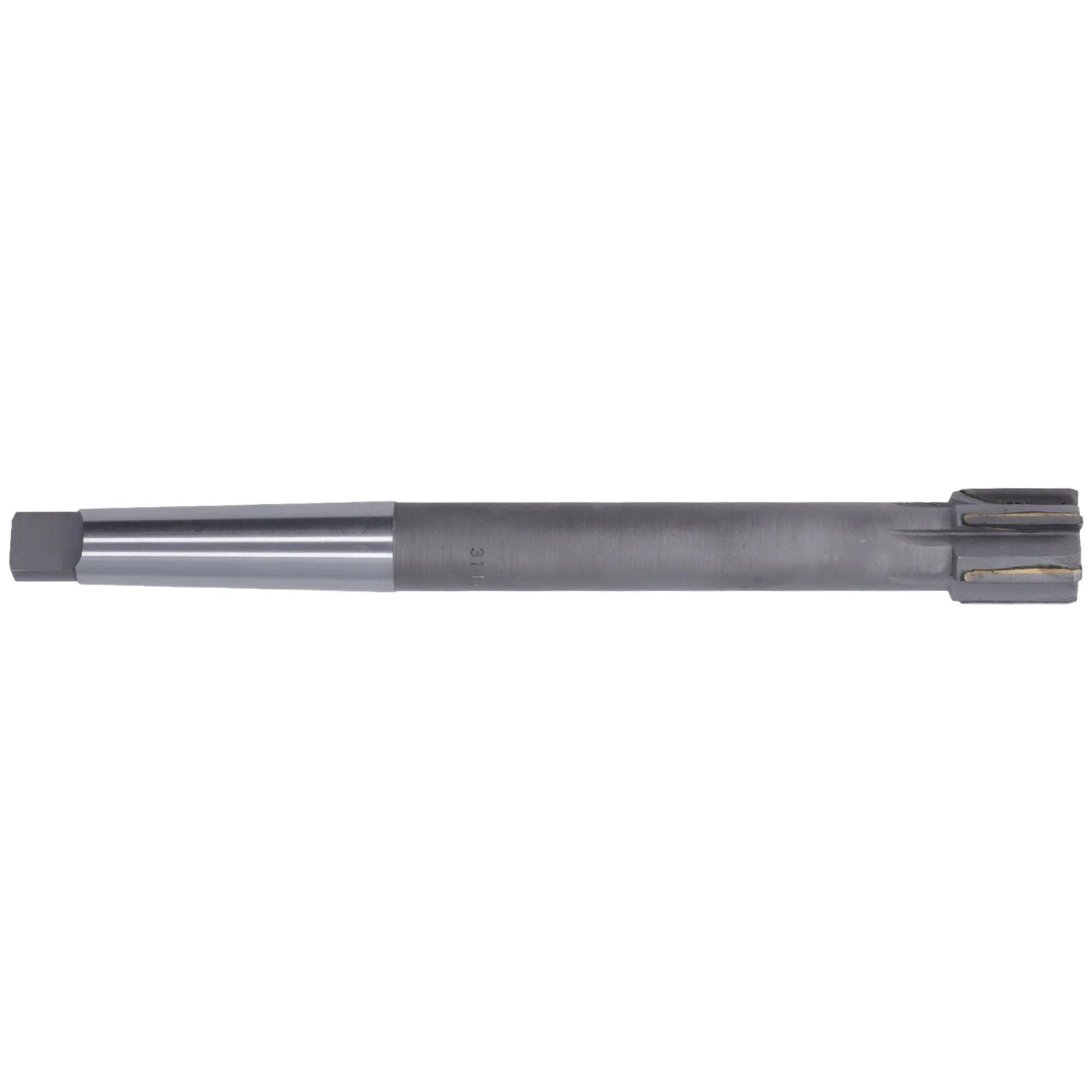 Machine Reamer Pointed Long Service Life Tungsten Steel Straight Grooves H8 Accuracy Taper Shank Reamers for Metal Peaceful Pleasures Health and Wellness