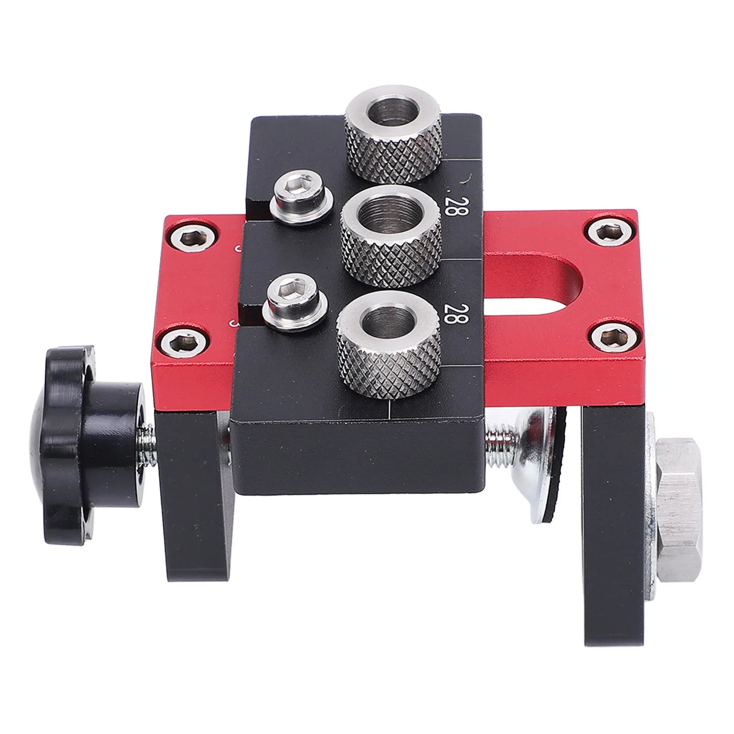 3in1 Hole Jig 1 Aluminum Alloy Dowel Woodworking Puncher