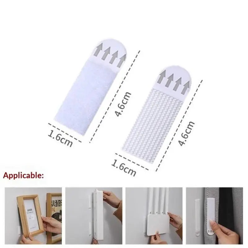 Heavy Duty Removable Double-Sided Mounting Strips 4/12 Pack