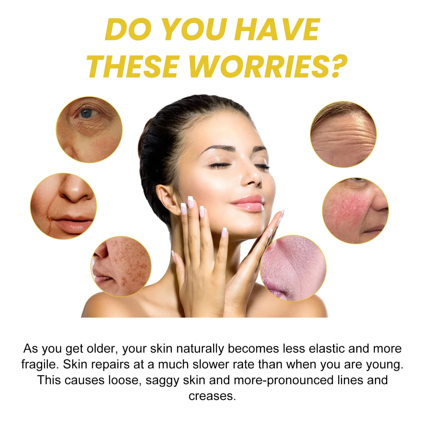 EELHOE Snail Serum Original Hyaluronic Acid Moisturizing Face Lifting Firm Skin Tightening Repair Skin Nourish Snail Slime Serum Peaceful Pleasures Health and Wellness