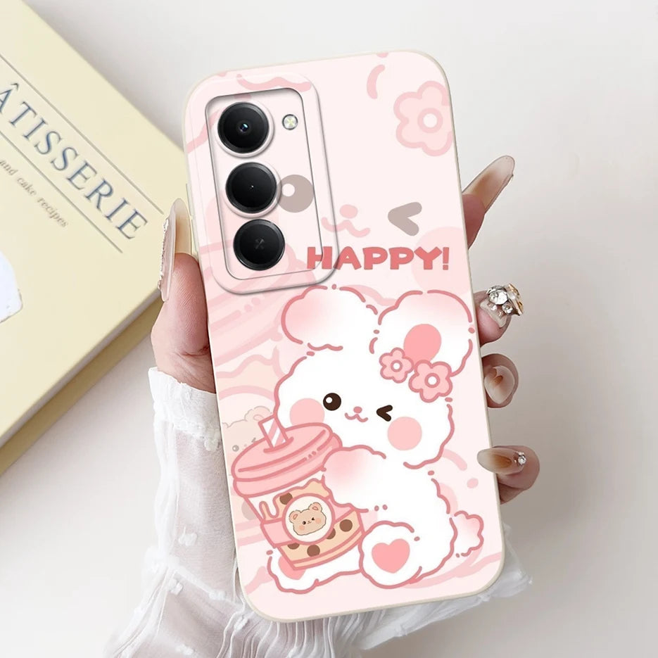 Xiaomi Redmi 15 4G/5G Cute Cartoon Shockproof Silicone Case