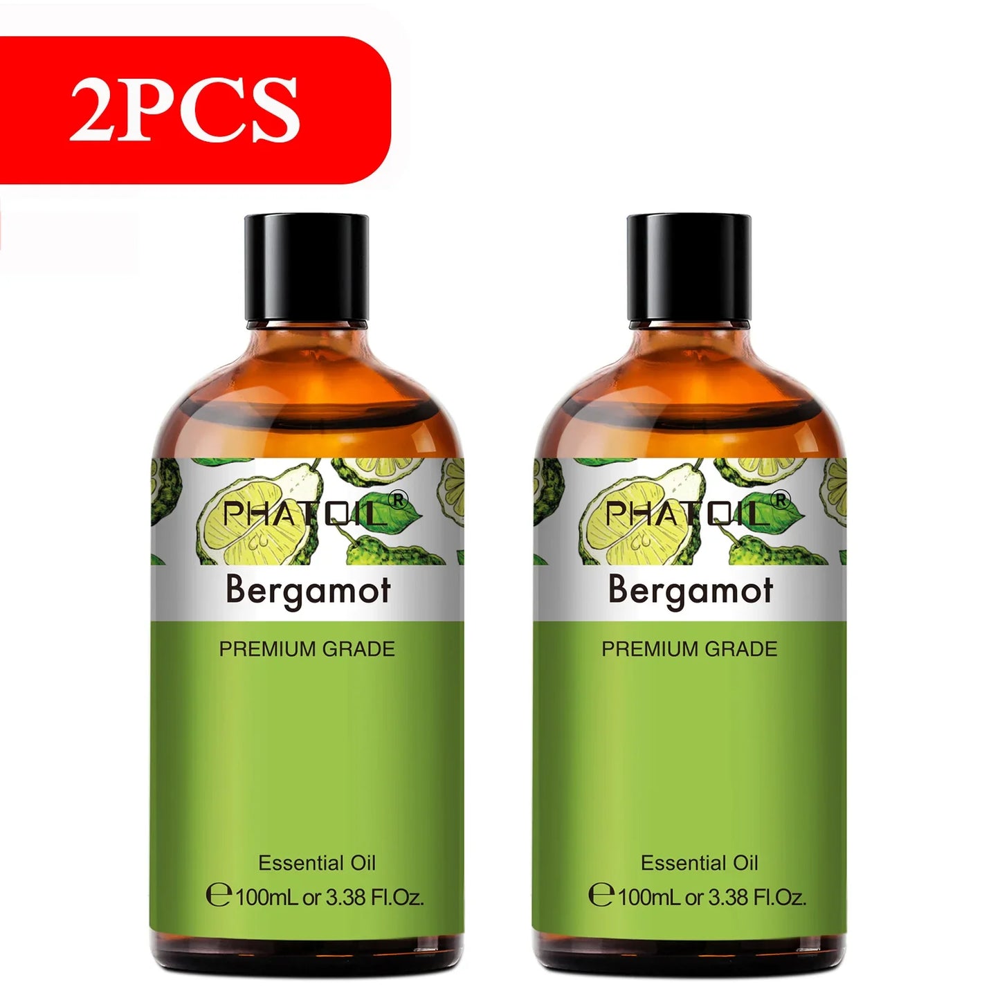 PHATOIL 100ml Pure Essential Oils – Lavender, Eucalyptus & More