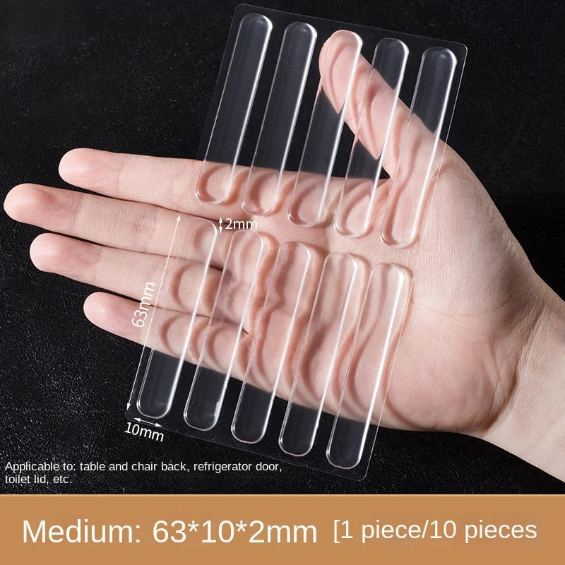 Silicone Door Handle Anti-Collision Pad & Mute Buffer Strip