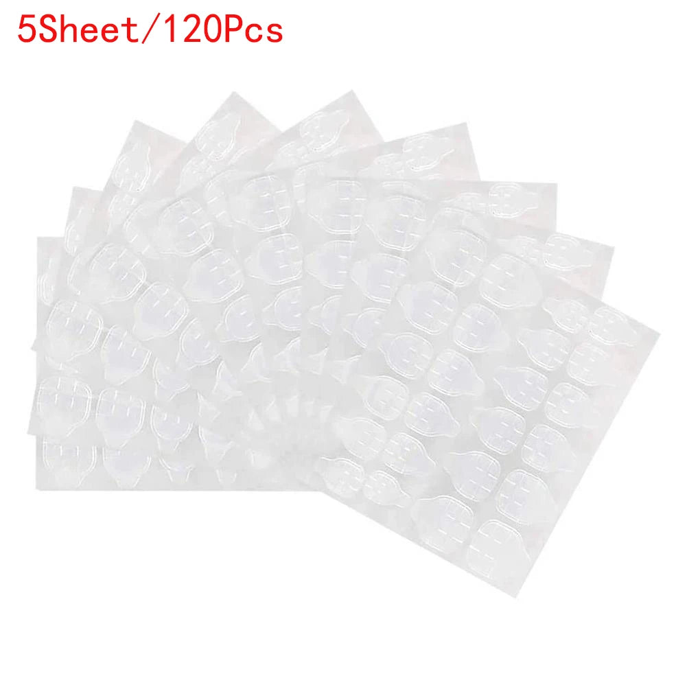 Jelly Nail Glue Stickers – Double-Sided Adhesive Tabs for Fake Nails