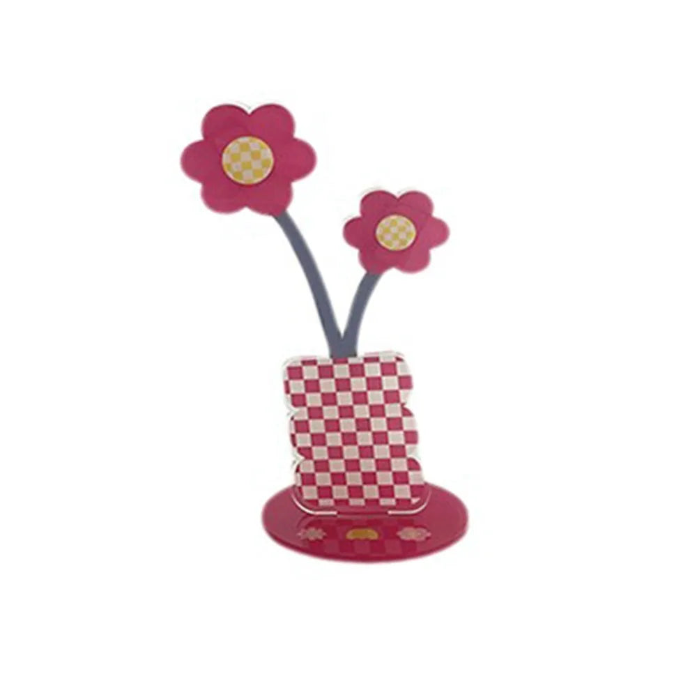 Cute Cartoon Acrylic Memo Clip Decoration Korean Style Cartoon Note Holder Multi-purpose Space Saving Desktop Card Clamp Peaceful Pleasures Health and Wellness Style 1