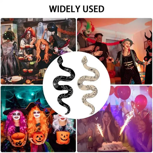 Halloween Snake Wall Art | Witchy Boho Wooden Reptile Decor Wooden Wall Art Peaceful Pleasures Health and Wellness