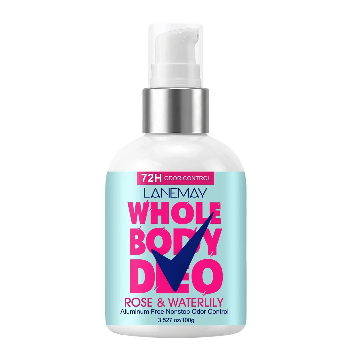 72H Aluminum-Free Whole Body Deodorant Spray – Unisex