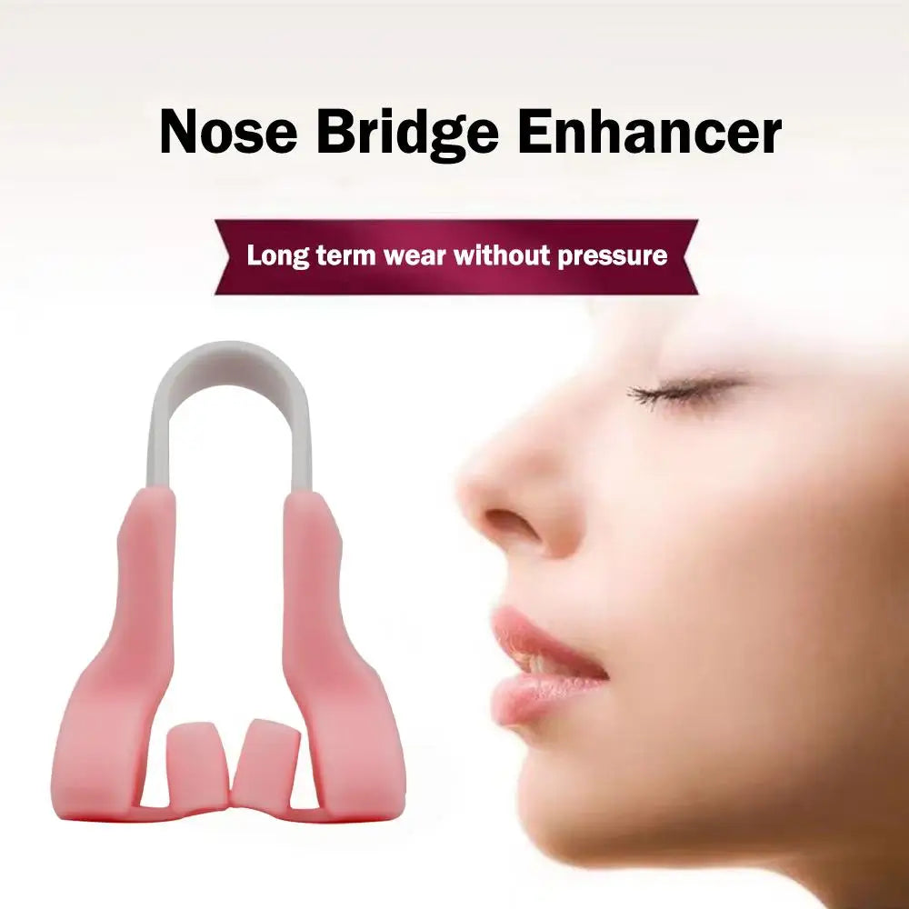 Silicone Nose Shaper Clip – Painless Nose Bridge Enhancer & Corrector for Wide Noses (Women & Men) Peaceful Pleasures Health and Wellness