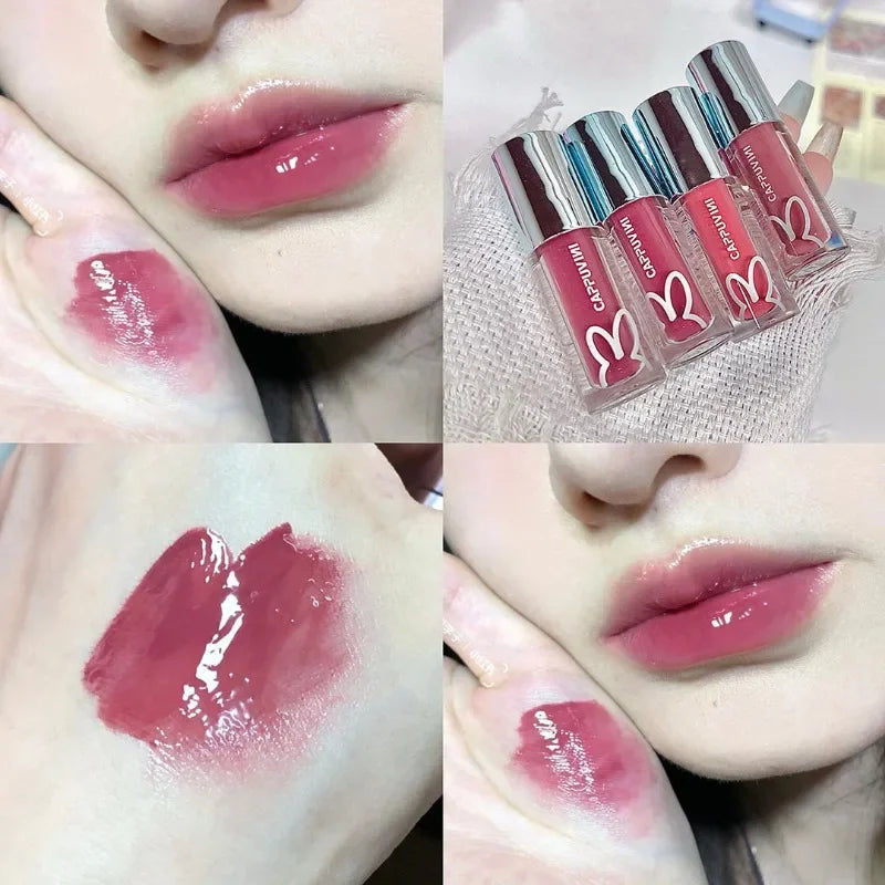 Cappuvini Crystal Mirror Lip Gloss | Hydrating Jelly Lip Glaze