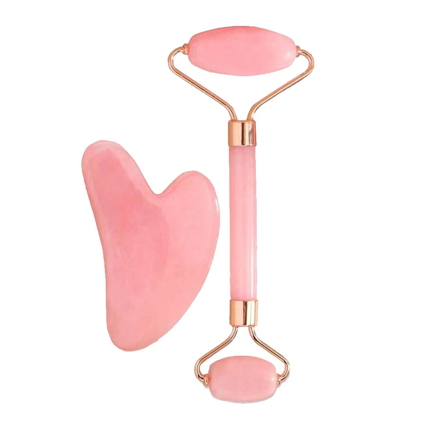 1/2/3pcs Ice Face Roller Facial Ice Roller Set,Facial Massage Roller Tool,Silicone Ice Face Roller,Gua Sha Board Skincare Tool Peaceful Pleasures Health and Wellness 2pcs set-pink
