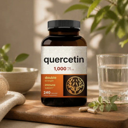 Quercetin 1000mg Dihydrate Supplement – 240 Capsules | Immune Quercetin Supplement Peaceful Pleasures Health and Wellness