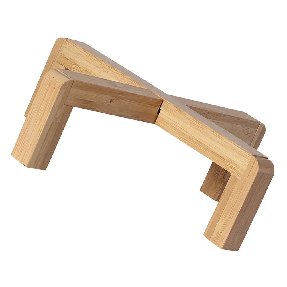 Nordic Wooden Plant Pot Stand | Bonsai & Flower Display Base