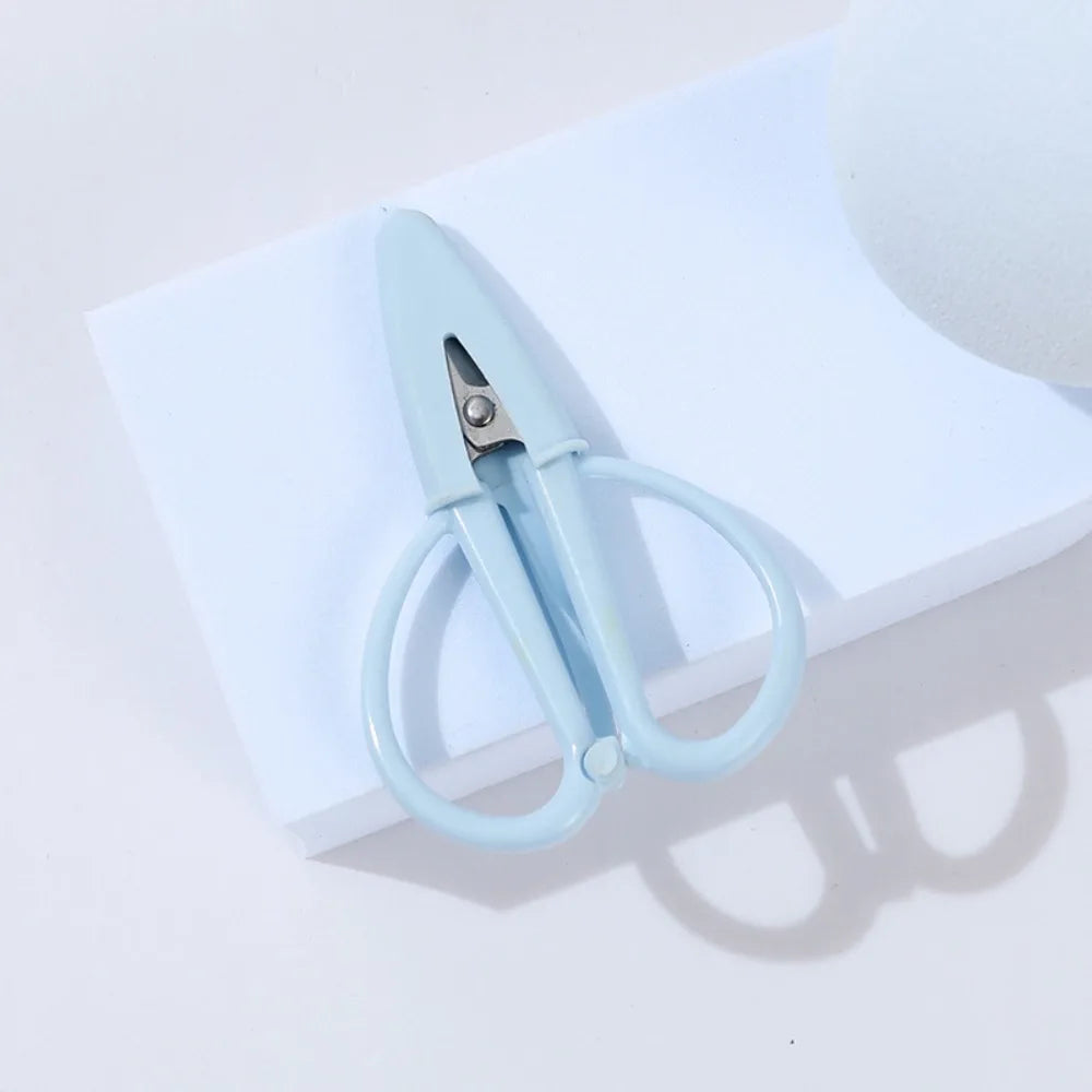 Mini Craft Scissors with Cover | Stainless Steel & Silicone Handle Craft Scissors Peaceful Pleasures Health and Wellness Blue