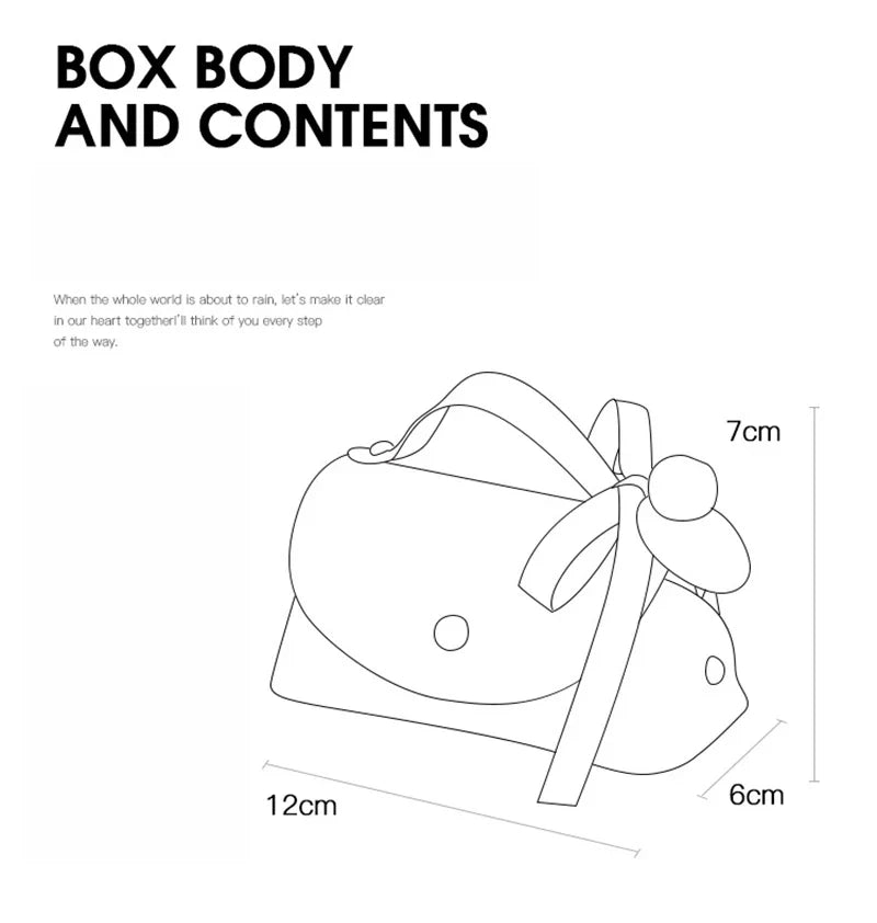 Leather Mini Gift Bag with Bow – Wedding & Party Favour Bag