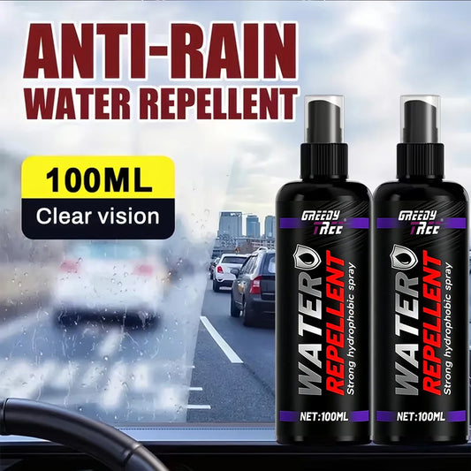 Hydrophobic Rain Repellent Spray – Car Glass & Mirrors 100ml Rain Repellent Spray Oasis Select