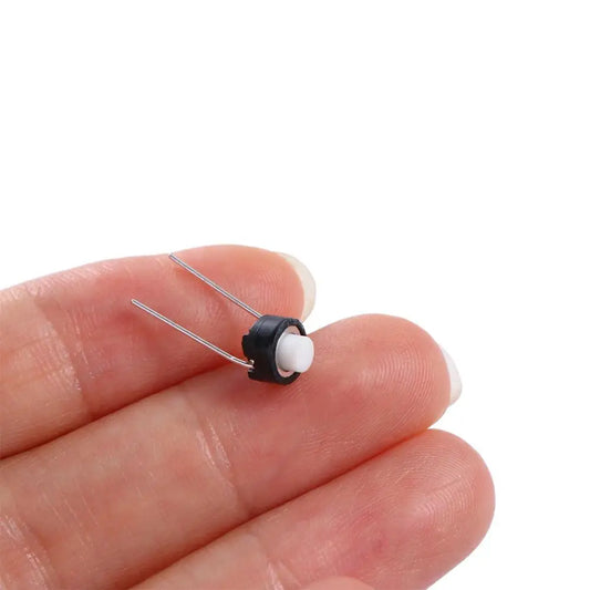 2Pins Mini Micro Momentary Switch Accessories 6*6*5mm Push Button Switch Tactile Push Switch Micro Switch Tactile Plush Button Peaceful Pleasures Health and Wellness --20Pcs