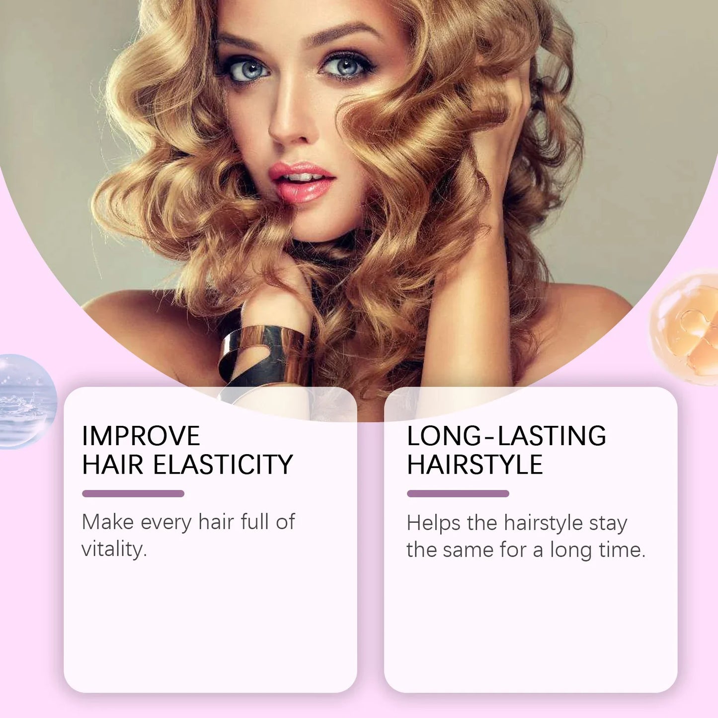 HOEGOA Curl Defining Cream – Frizz Control & Moisturizing