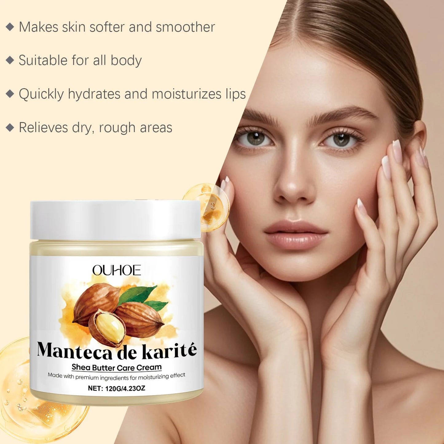 Shea Butter Body Cream – Dark Spot Removal & Deep Hydration
