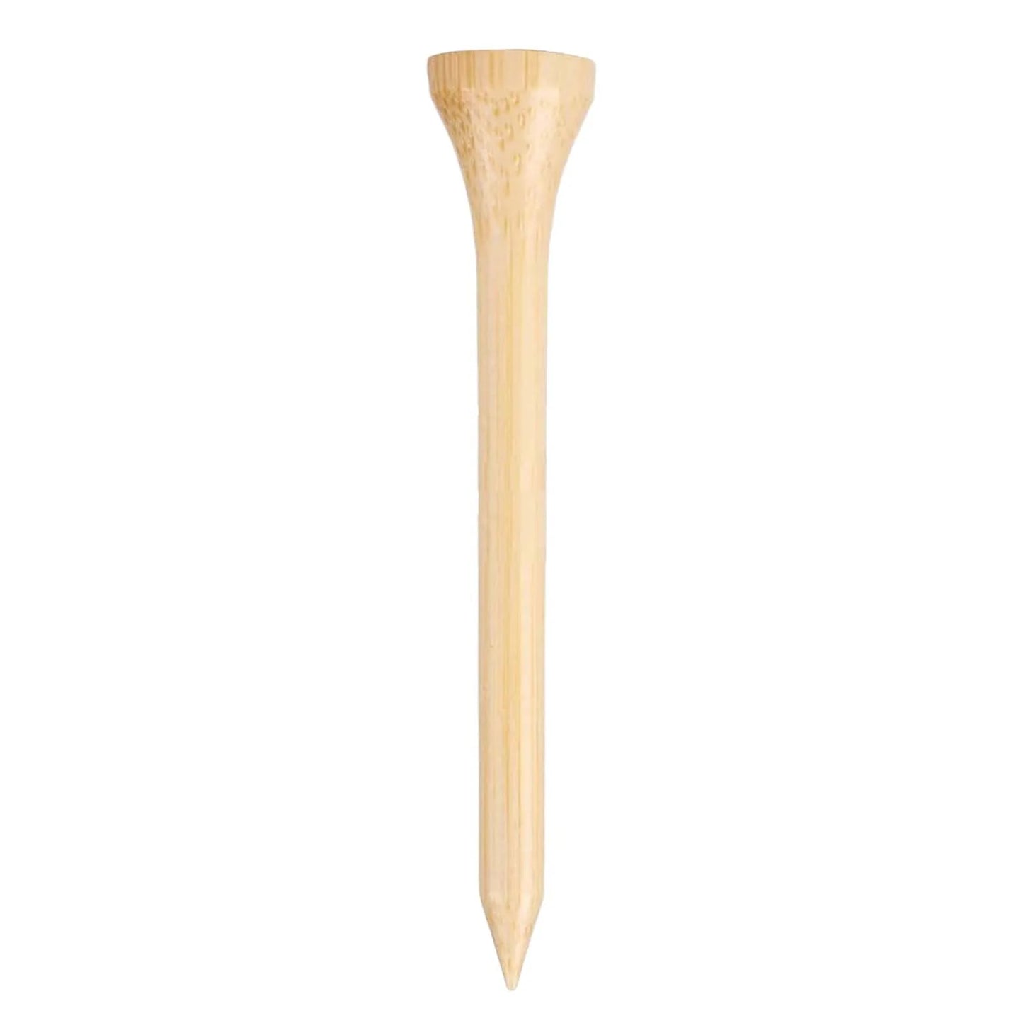 100pcs Wooden Practical Design Serviceable Craftsmanship Tee Essential Accessory for Golf Peaceful Pleasures Health and Wellness 70mm