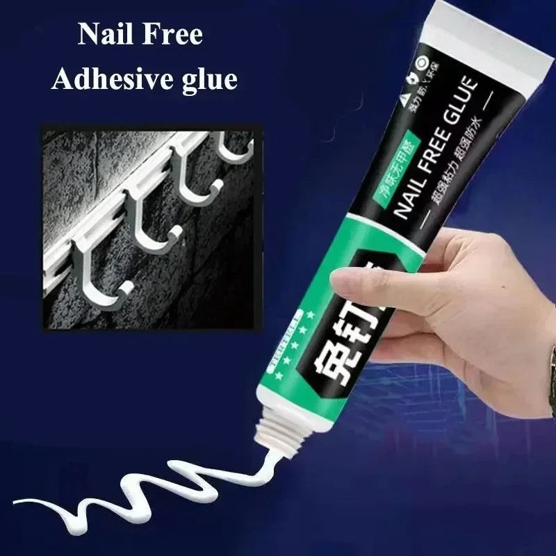 Nail-Free Tasteless Waterproof White Glue Multi-Spec Strong Glass Glue Multifunctional Household Glue Peaceful Pleasures Health and Wellness