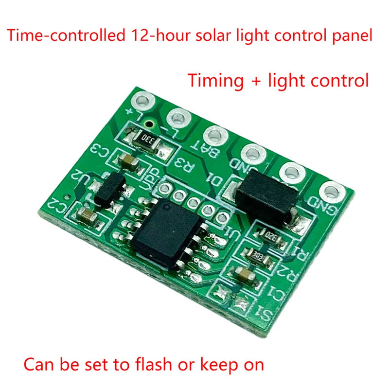 New 1Pc 3.2V 3.7V Solar Lantern Controller Board Solar Lawn Lamp Light Circuit Board Flash Light Circuit Board Peaceful Pleasures Health and Wellness