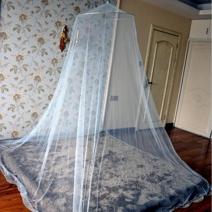 Summer Mosquito Prevention Dome Hanging Mosquito Nets Girls Princess Bed Mosquito Net Fabric Curtain Tent Kids Room Decoration Peaceful Pleasures Health and Wellness white 60X250X900CM