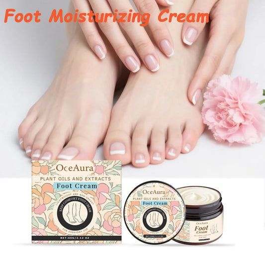 OceAura Foot Moisturizing Cream – Anti-Crack & Softening 60g Foot Moisturizing Cream Oasis Select