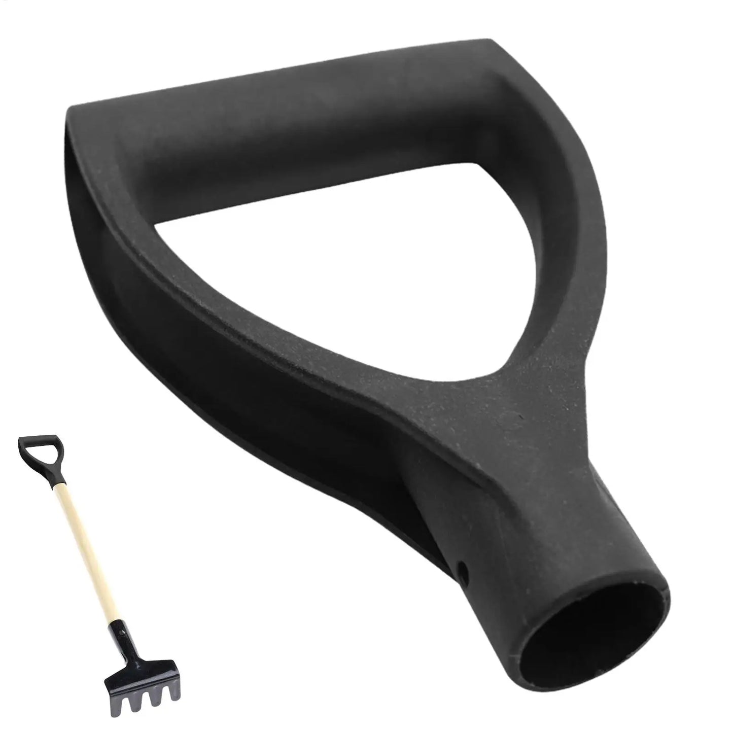 D-Shape Shovel Handle Replacement – Ergonomic Garden & Snow Grip