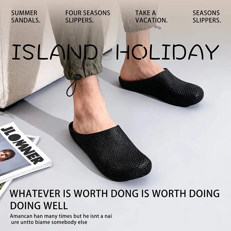 Breathable Non-Slip Sandals Men Women – Indoor Outdoor