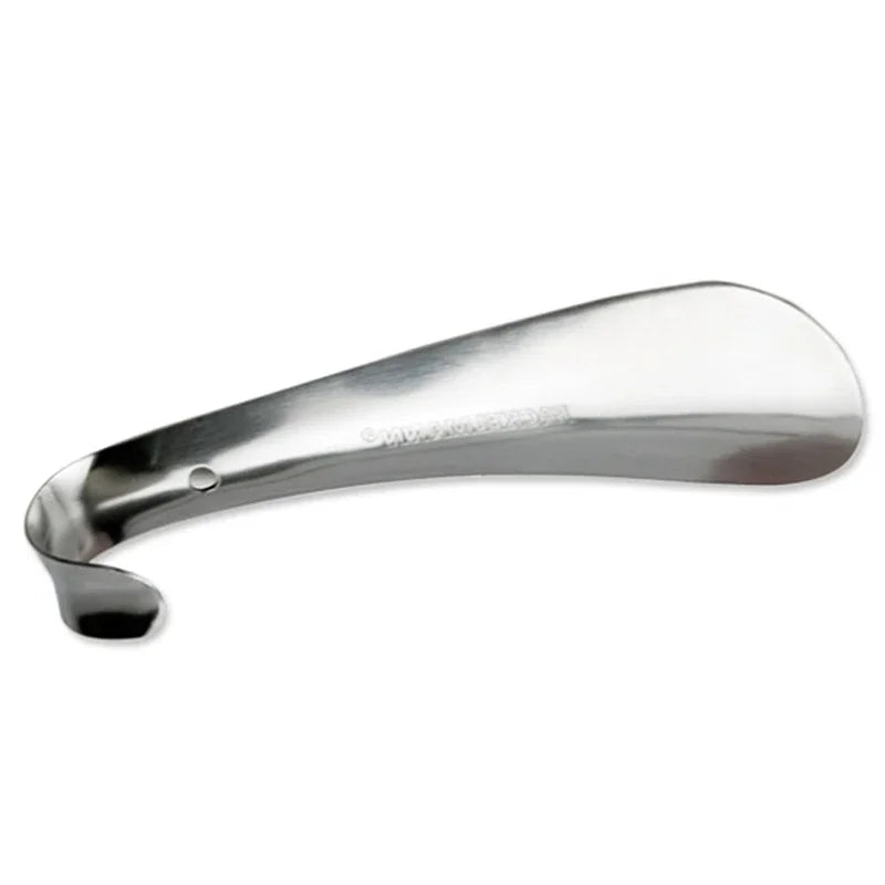 Stainless Steel Shoe Horn 14.5cm | Metal Shoes Lifter Tool