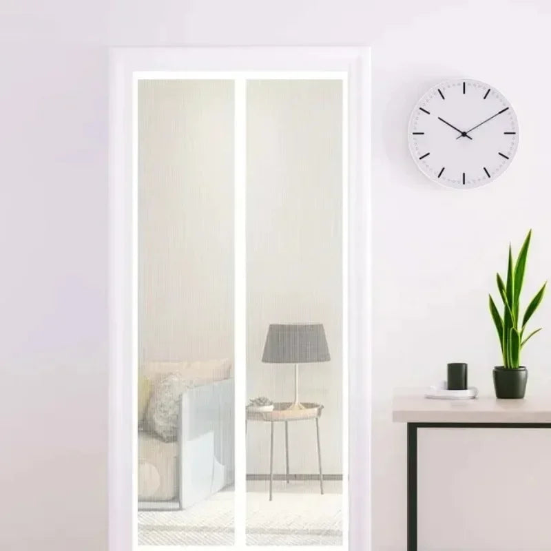 Magnetic Mesh Door Screen – Auto-Close Insect & Fly Curtain