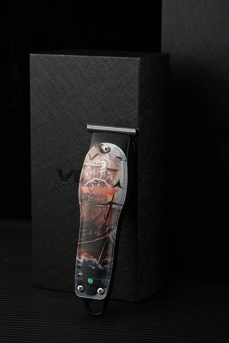 VGR Cross-border New Graffiti Shaver Electric Clipper Professional Electric Hair Clipper Engraving Oil Head Electric Fader V-953 Peaceful Pleasures Health and Wellness