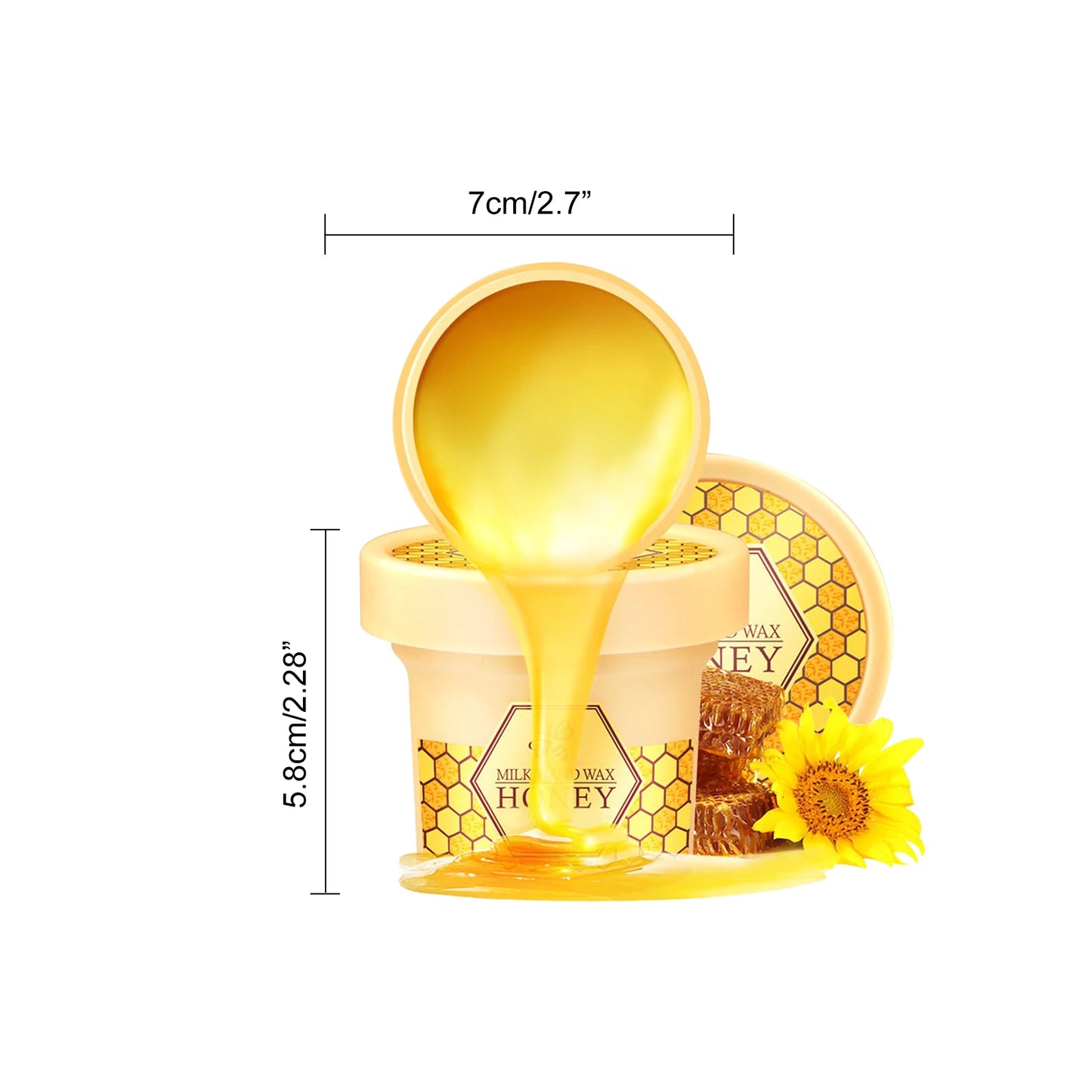 Milk & Honey Hand Wax Peel-Off Mask – Exfoliate & Moisturize
