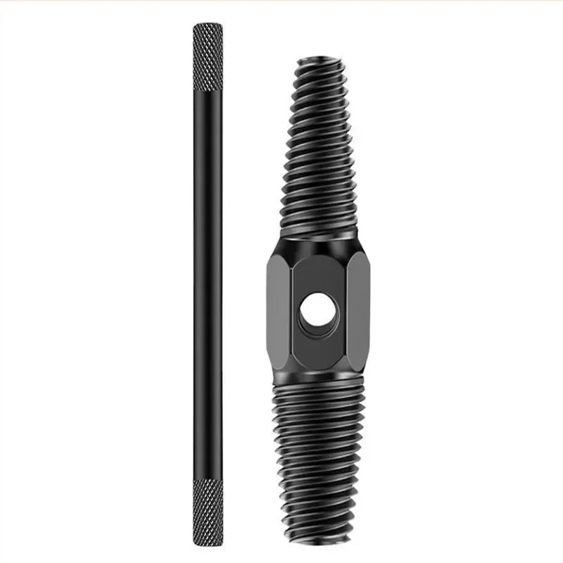 Pipe Remover Tools Double Head Wrench Faucet Valve Broken Screw Extractor Set Damaged Wire Water Pipe Bolt Broken Removal Tool Peaceful Pleasures Health and Wellness Black