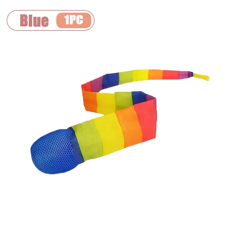 Rainbow Meteor Ball Set 1–20 PCS | Soft Tail Throwing Catching Toy