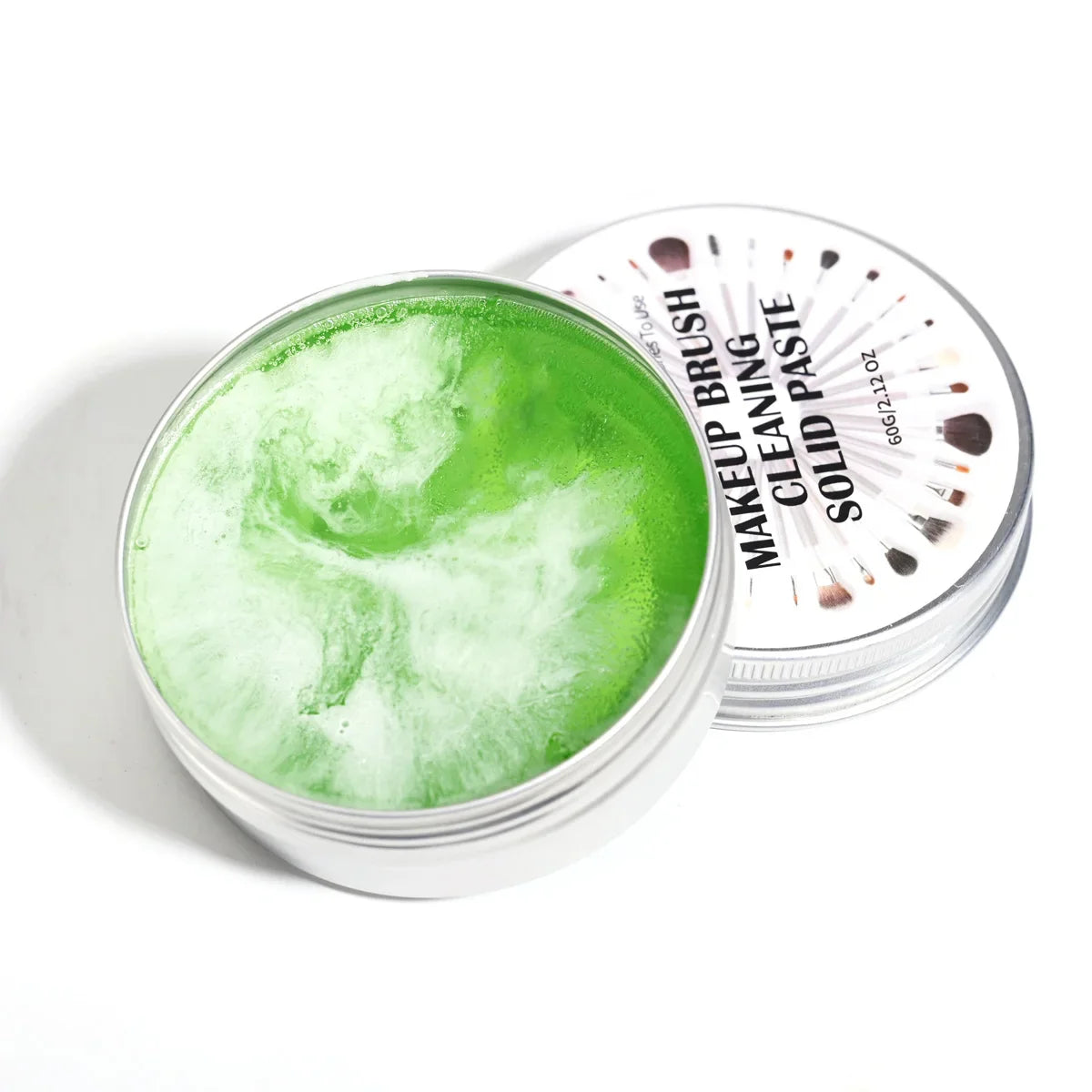 Aloe Vera Solid Makeup Brush & Sponge Cleaning Soap