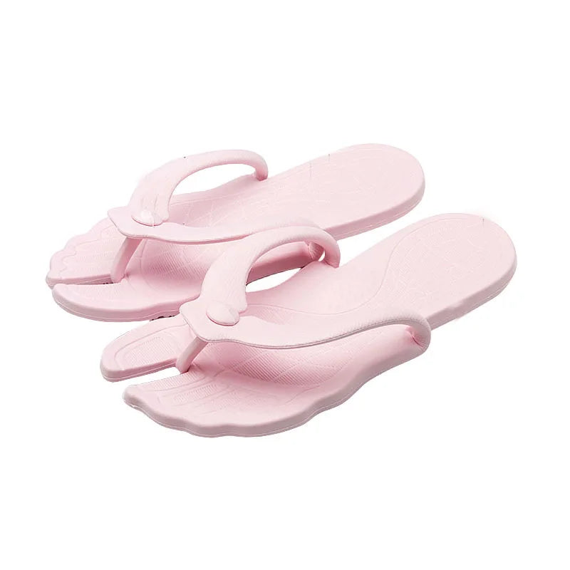 Portable Folding Travel Flip Flops – Waterproof Beach Slippers
