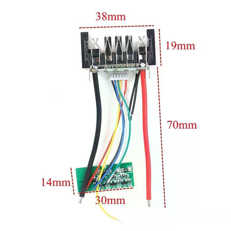 DCB200 Li-Ion PCB Charging Protection Board 18V 20V Repair Battery Protection Board Peaceful Pleasures Health and Wellness