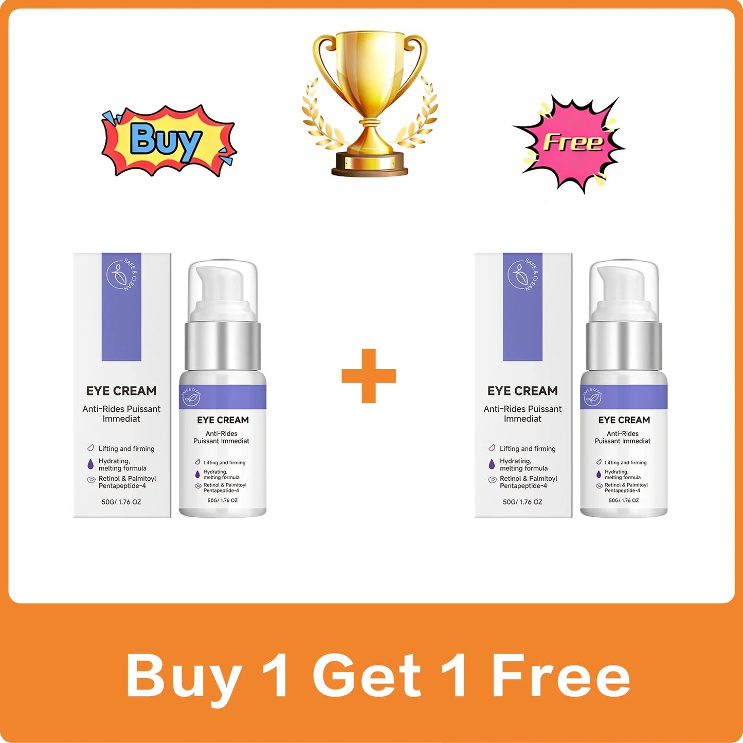 Retinol Eye Cream – Firming, Hydrating & Dark Circle Minimizer